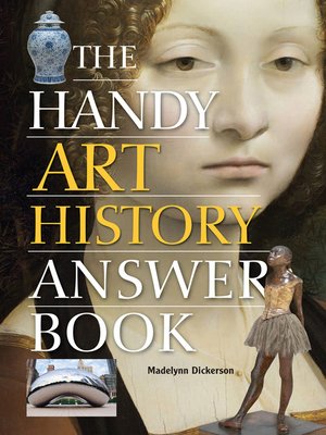 cover image of The Handy Art History Answer Book